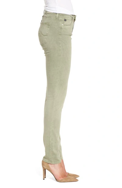 Shop Ag 'the Prima' Cigarette Leg Skinny Jeans In Sulfur Dry Cypress