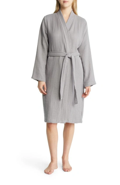 Shop Parachute Gender Inclusive Cloud Cotton Robe In Grey