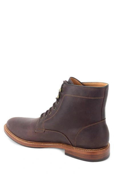 Shop Warfield & Grand Ruckson Lace-up Boot In Dk Brown