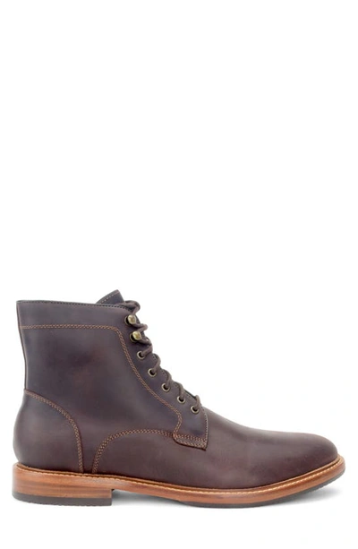 Warfield & Grand Ruckson Lace-up Boot In Dk Brown
