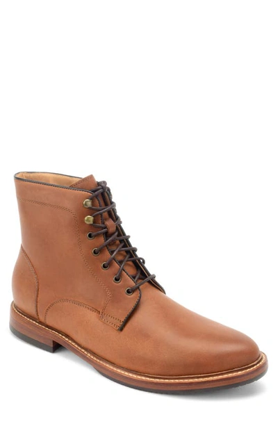Shop Warfield & Grand Ruckson Lace-up Boot In Cognac
