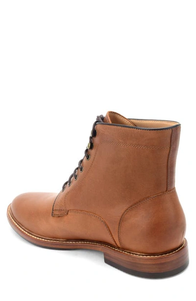 Shop Warfield & Grand Ruckson Lace-up Boot In Cognac