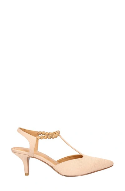 J. Reneé Nimah Pointed Toe Pump In Beige