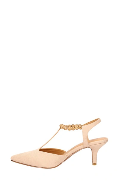 J. Reneé Nimah Pointed Toe Pump In Beige