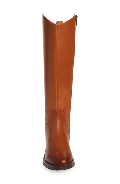 Shop Nordstrom Oliver Riding Boot In Brown Saddle