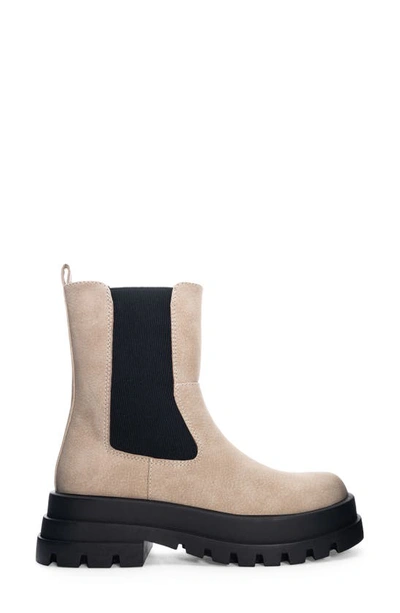 Shop Dirty Laundry Vines Platform Chelsea Boot In Natural
