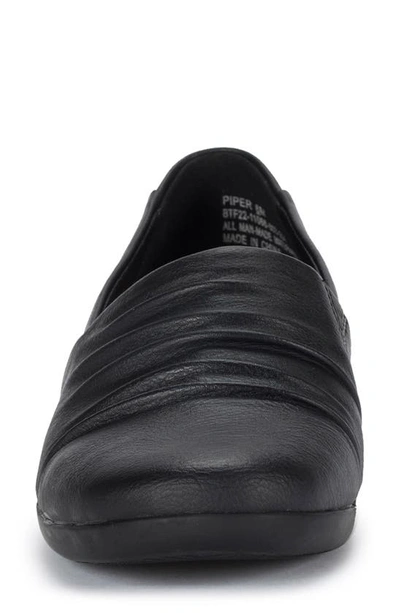 Shop Baretraps Piper Ruched Flat In Black