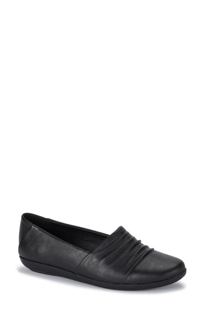 Shop Baretraps Piper Ruched Flat In Black