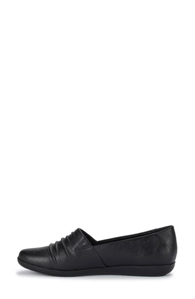 Shop Baretraps Piper Ruched Flat In Black