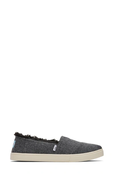 Shop Toms Alpargata Slip-on Sneaker In Dark Grey