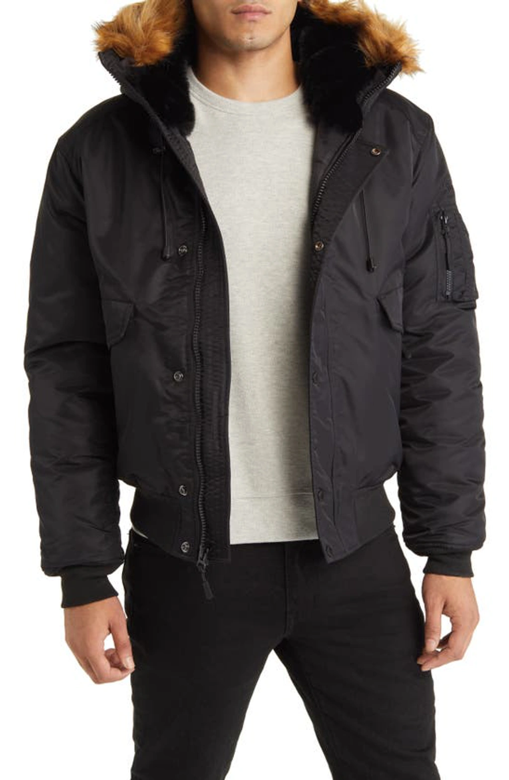 v*t様 schott n-2b n2b short flight jacket N-2B Parka | Short Winter Parka Jacket | Cockpit USA