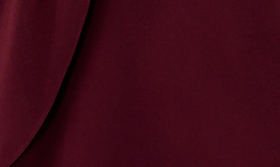 Adrianna Papell One-shoulder Jersey Gown In Burgundy
