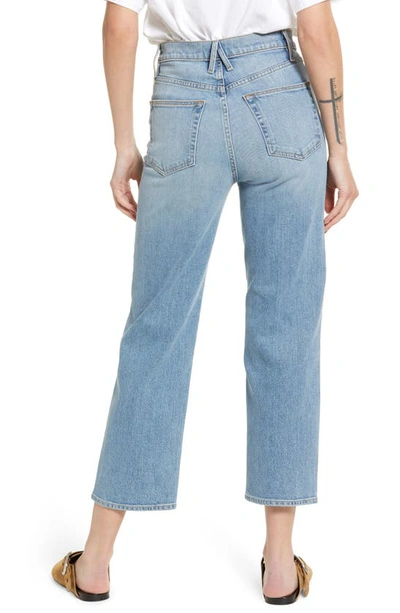 Slvrlake London Distressed High-rise Straight-leg Jeans In Love Matte