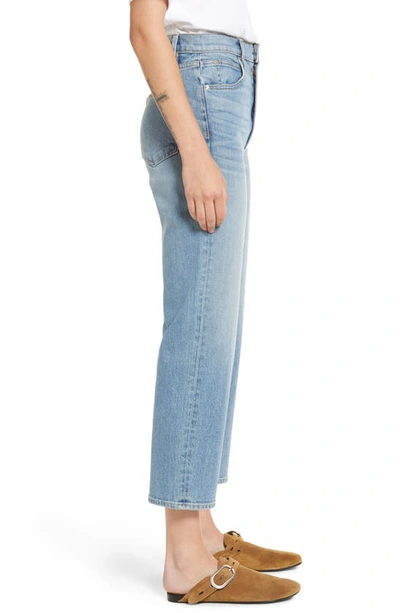 Slvrlake London Distressed High-rise Straight-leg Jeans In Love Matte
