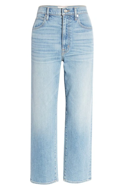 Slvrlake London Distressed High-rise Straight-leg Jeans In Love Matte