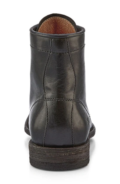 Shop Frye Tyler Lace-up Boot In Black