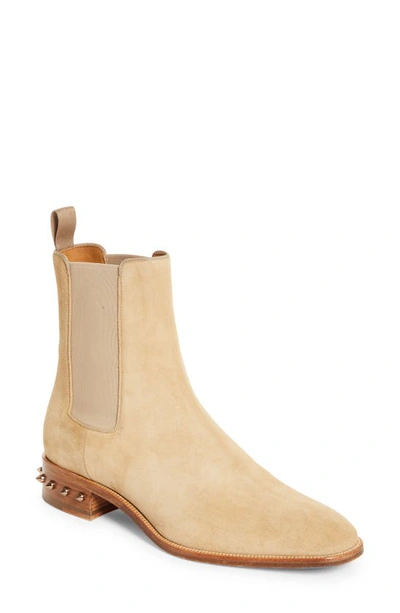 Mens Christian Louboutin Chelsea Boots, Spike Boots