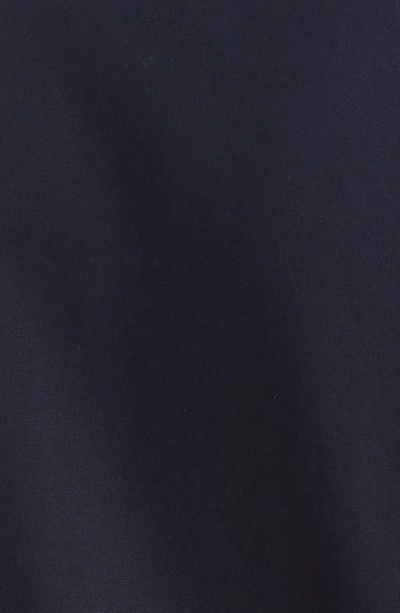 Shop Hugo Boss Skiles Quilted Zip-up Sweatshirt In Dark Blue
