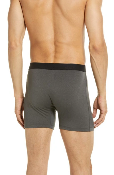 Shop Saxx Daytripper 3-pack Slim Fit Boxer Briefs In Blk/ Graphite Htr/ Grey Htr