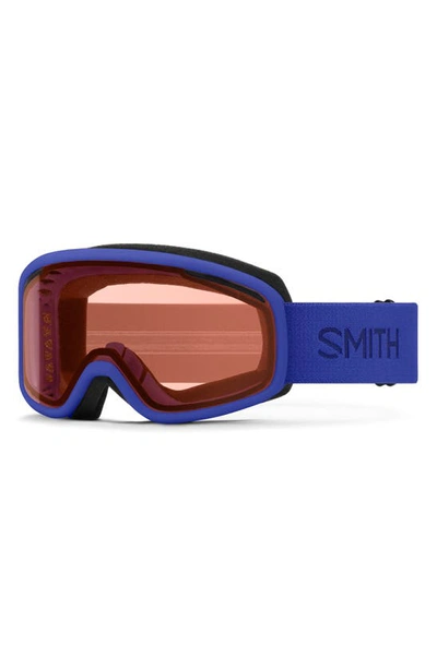 Shop Smith Vogue 154mm Snow Goggles In Lapis / Rc36