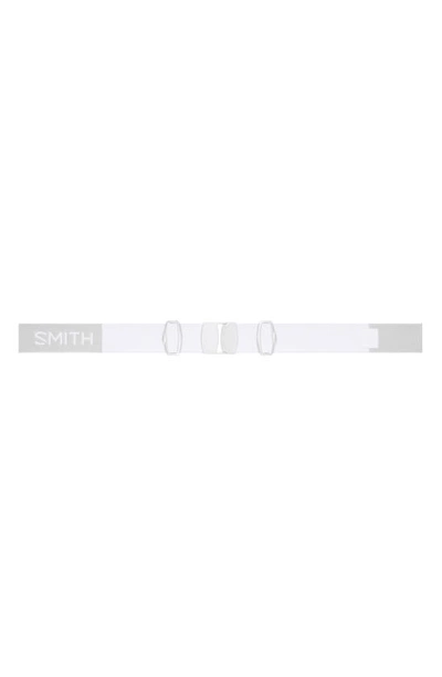 Shop Smith 4d Mag™ 154mm Snow Goggles In White Vapor / Rose Gold