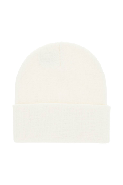 Shop Carhartt Script Beanie In White