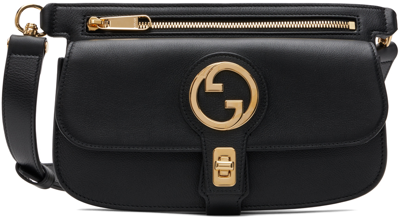 Shop Gucci Black Blondie Belt Bag In 1000 Black