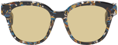 Shop Kenzo Tortoiseshell Cat-eye Sunglasses In 5455j Coloured Havan