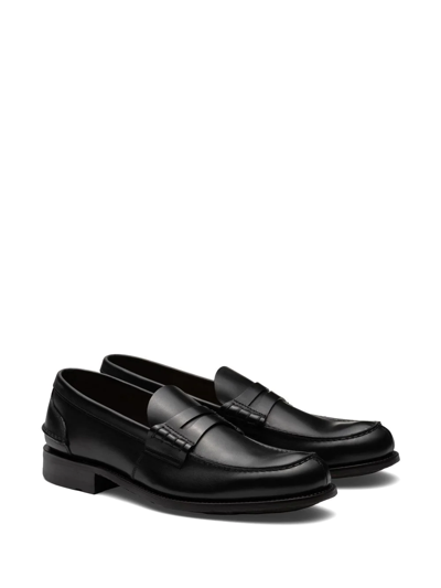 Shop Church's Pembrey Penny Loafers In Black