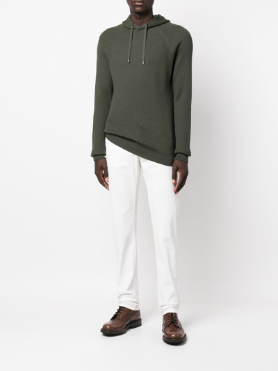 Moorer Straight-leg Jeans In White