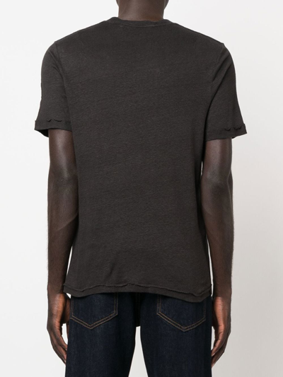 Shop Iro Short-sleeve Cotton T-shirt In Black