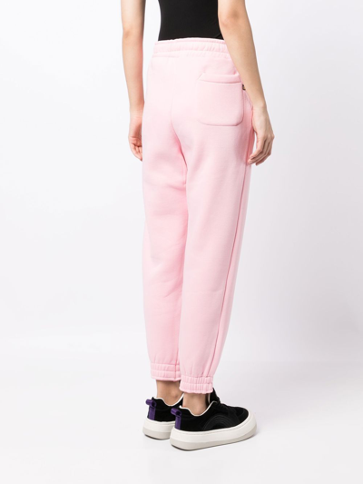 Alpha Industries Drawstring Slim Track Pants In Pink