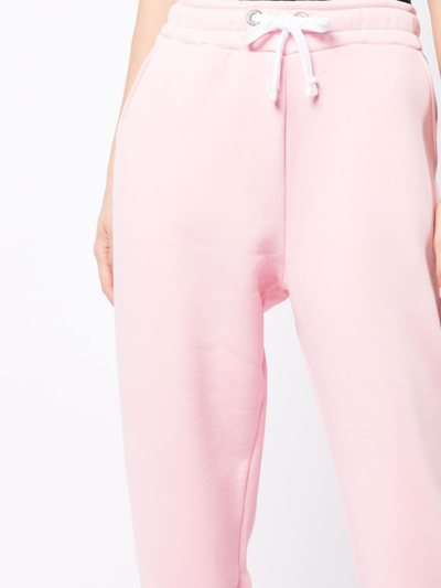 Alpha Industries Drawstring Slim Track Pants In Pink