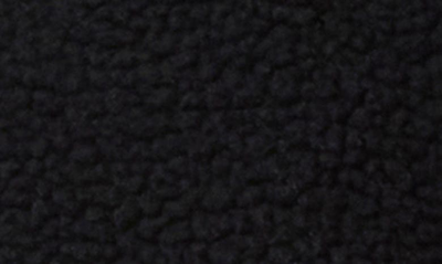 Marc New York Mixed Media Fleece Zip Jacket In Black