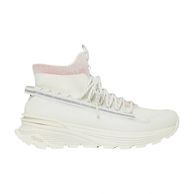 Shop Moncler Monte Runner High Top Sneakers In White