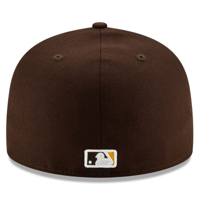 Shop New Era Brown San Diego Padres 2022 Postseason Side Patch 59fifty Game Fitted Hat