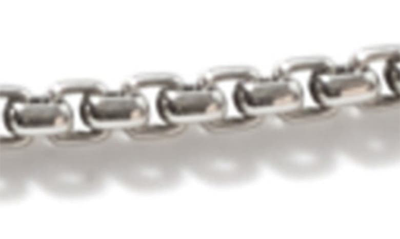 Shop John Hardy Classic Box Chain Necklace In Silver