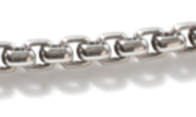 John Hardy Classic Box Chain Necklace In Silver