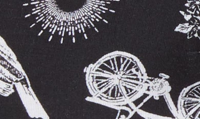 Saxx Ultra Helmet Print Boxer Brief In Black Astro Surf And Turf
