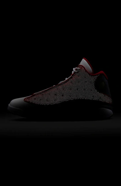 Shop Jordan Air  13 Retro High Top Sneaker In Gym Red/ Black-flint Grey