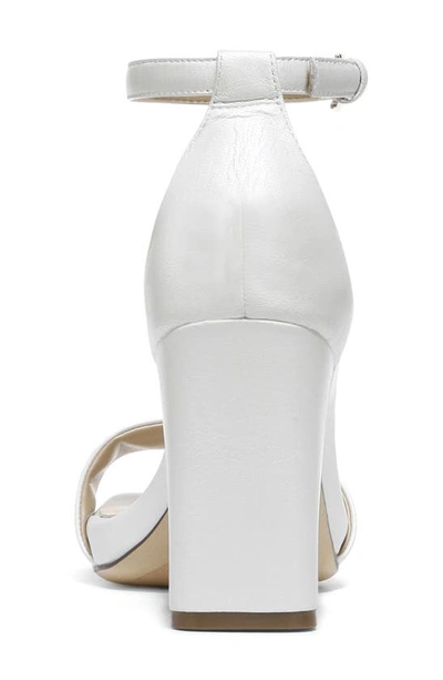 Shop Naturalizer Joy Ankle Strap Sandal In White Leather