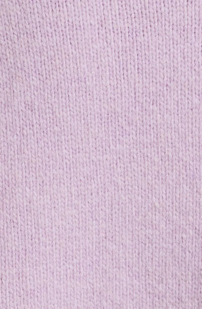 Shop A.l.c Taryn Wool Blend Sweater In Deep Lilac