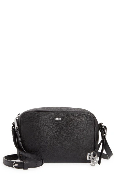 Hugo Boss Scarlet Leather Crossbody Bag In Black | ModeSens