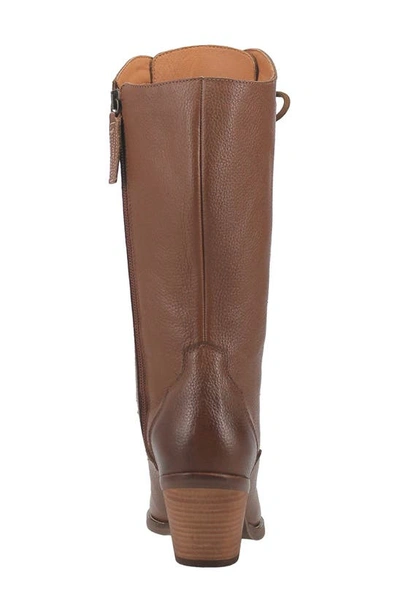 Dingo San Miguel Lace-up Western Boot In Tan