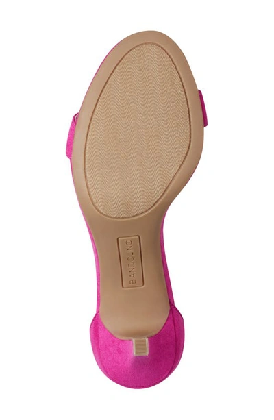 Shop Bandolino Madia Ankle Strap Sandal In Medium Pink 660
