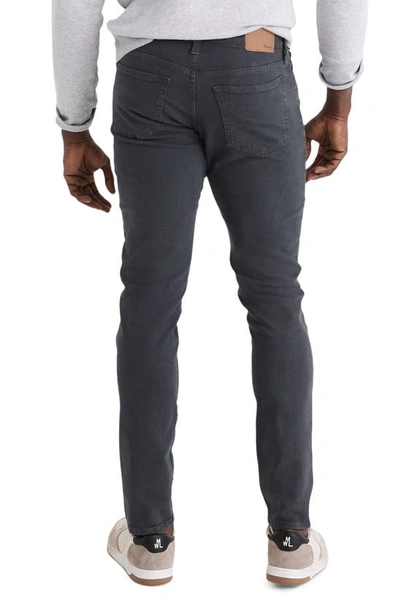 Madewell Garment Dyed Athletic Slim Jeans In Thunder Cloud