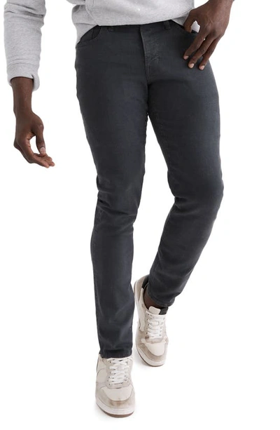 Madewell Garment Dyed Athletic Slim Jeans In Thunder Cloud