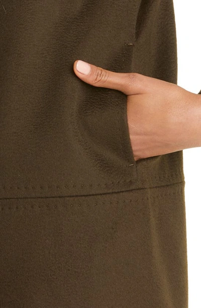 Max Mara 3manol Virgin Wool Coat In Kaki