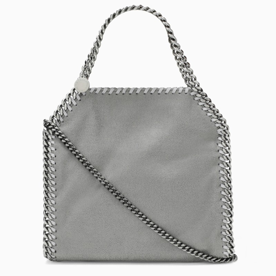 Shop Stella Mccartney Light Grey Falabella Mini Bag