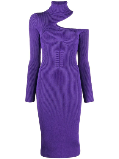 Shop Tom Ford Dress In Pink & Purple